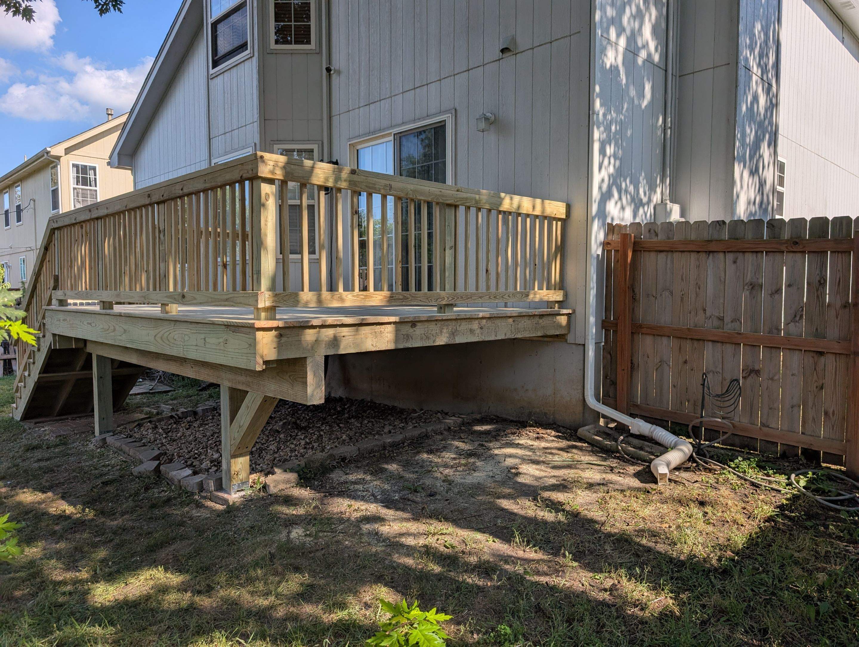 Backyard Deck Build for the Porting Family - Photo 6
