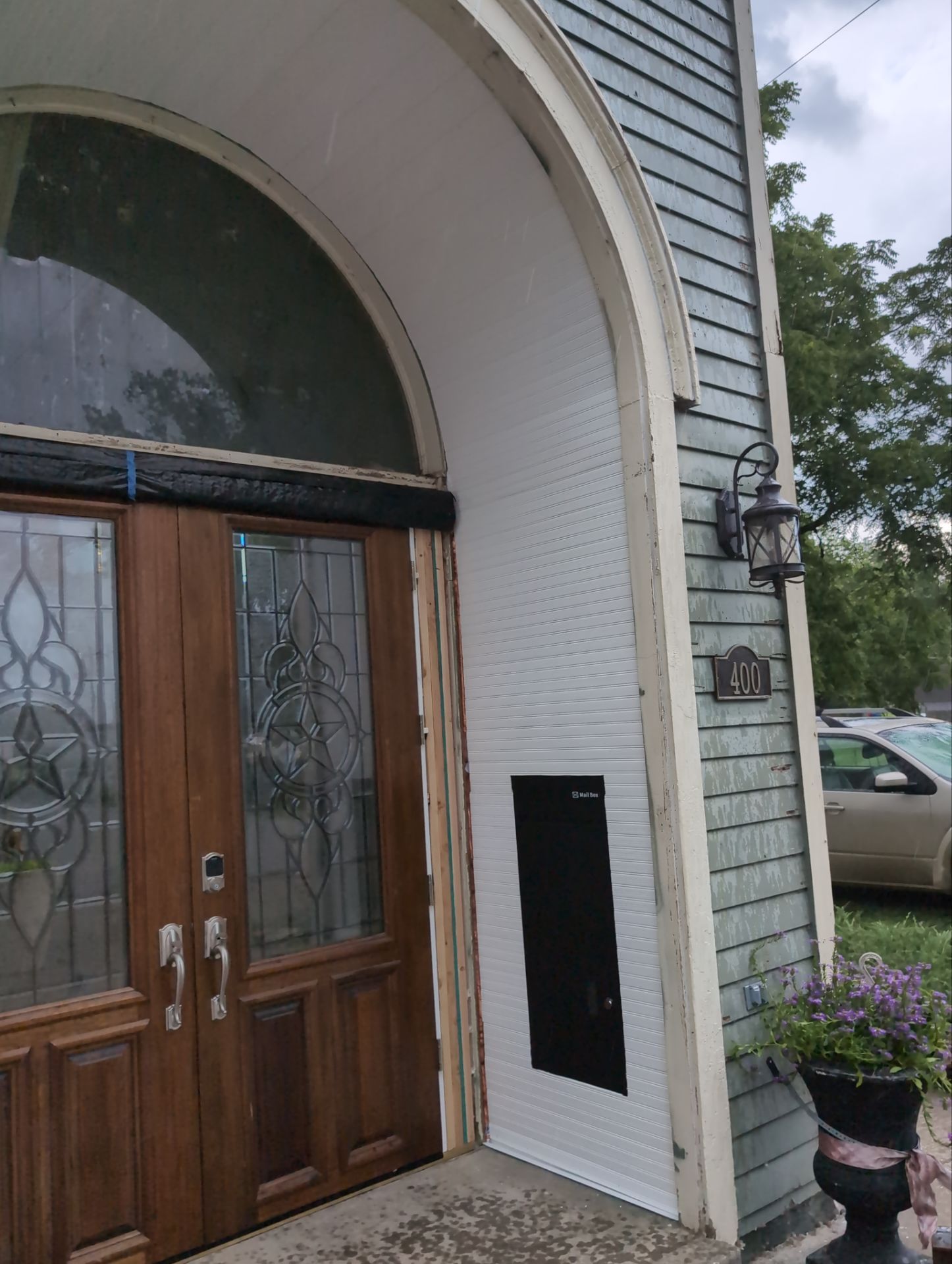 Portico & Front Door Installation for the Chickly Family - Photo 3