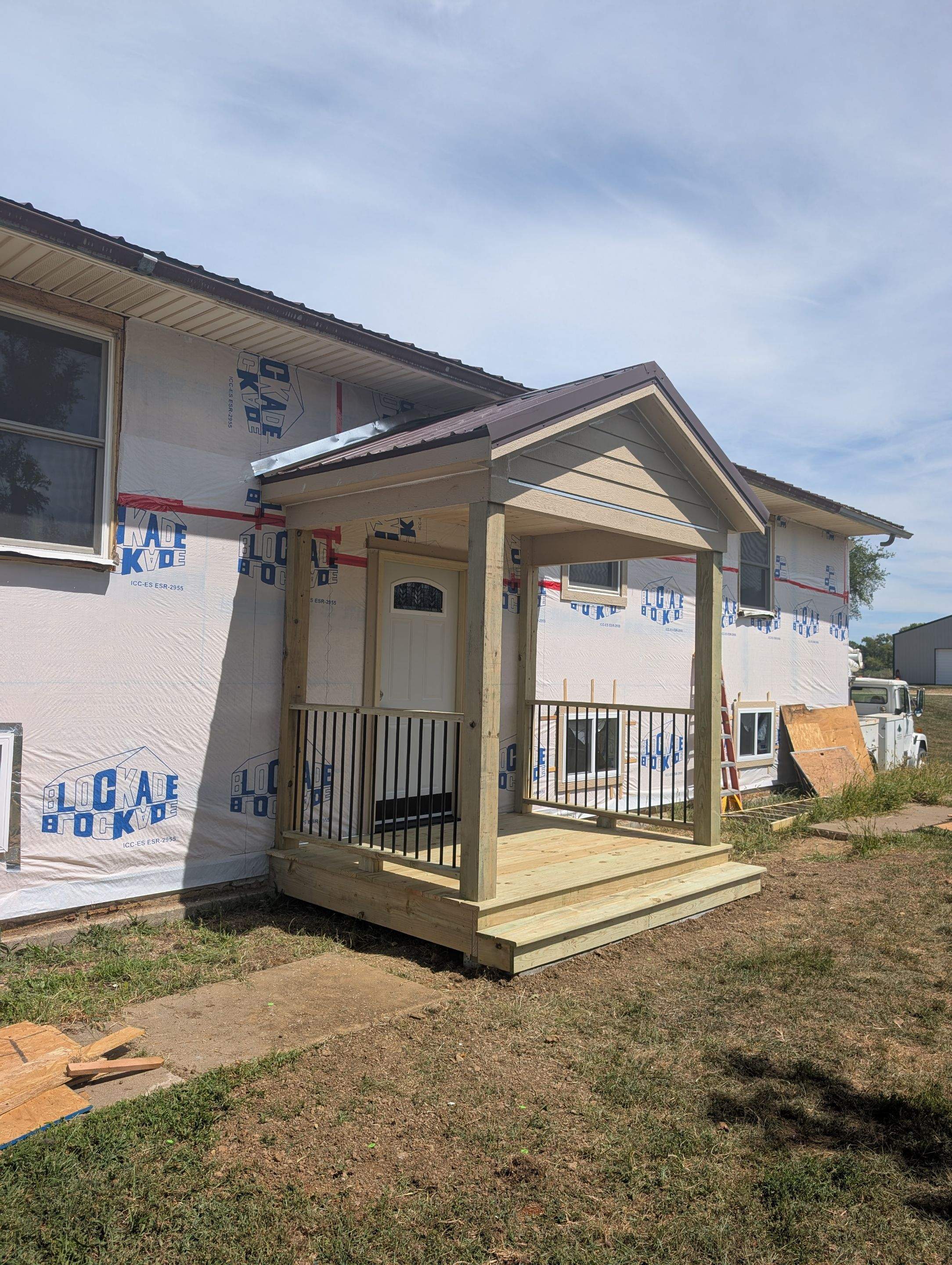Portico Addition to the Florence Home - Photo 5